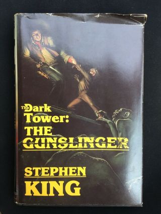 The Dark Tower: The Gunslinger - Stephen King 1984 Second Edition Hardcover Rare