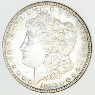 1890 Cc Morgan Rare Rare As It Gets Gorgeous Toning Wow Coin Nr 07556