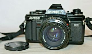 Vintage Minolta X700 35mm SLR Film Camera w/ 50mm f/1.  7 Lens EXCEL 2