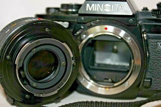 Vintage Minolta X700 35mm SLR Film Camera w/ 50mm f/1.  7 Lens EXCEL 8