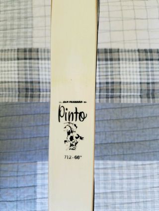 Vintage Ben Pearson Pinto Recurve Traditional Bow Right Handed 66 "