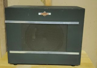 Rare Vintage Ham Radio Collins 270 - G1 Speaker Cabinet With Jensen Alnico 5 Pm