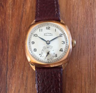 Vintage 1950s Rotary Sports Watch Fully Serviced