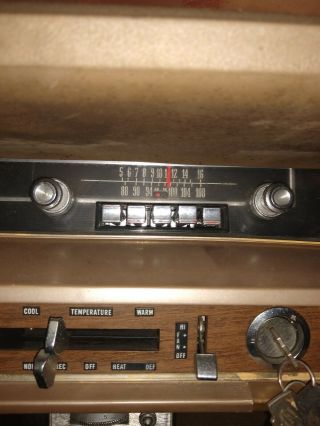 1966 Ford Galaxie Lx Ltd Fm Radio Convertible Fomoco 66 390 With Knobs Very Rare
