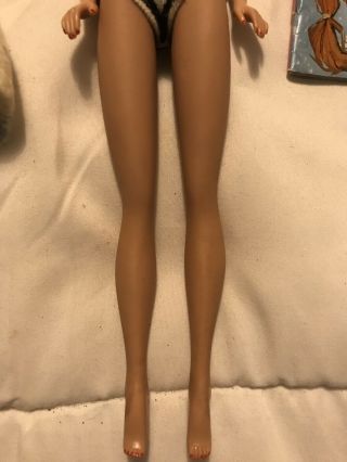 Vintage Barbie Ponytail 1962 Case,  Doll And Clothes 4