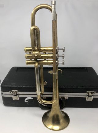 Vtg Trumpet Bb Yamaha Ytr - 232 Student Beginner Brass Band