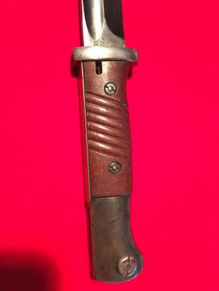 Vintage WW2 K98 Combat Bayonet w/matching Numbers 6