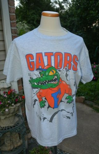 Ncaa - University Of Florida Gators Vintage Men’s Sz: X - Large T - Shirt Made In Usa
