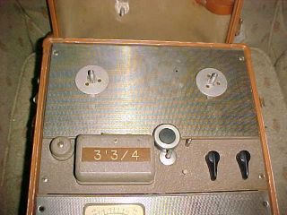 Vintage Ampex 601 Portable Reel To Reel Tape Recorder,  AS - IS 3