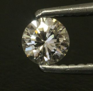 GIA loose certified.  28ct SI1 F round diamond estate vintage 5