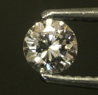 GIA loose certified.  28ct SI1 F round diamond estate vintage 6
