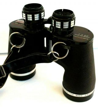 Vintage Jason Binoculars - Model 151 - Statesman 7x50 Extra Wide Angle W/ Case/strap