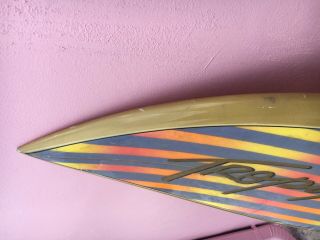 Vintage surfboard Tropix T.  M.  Ocean Image 1540 2