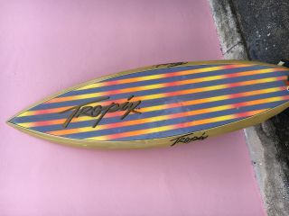 Vintage surfboard Tropix T.  M.  Ocean Image 1540 3