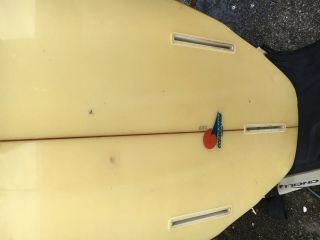 Vintage surfboard Tropix T.  M.  Ocean Image 1540 7