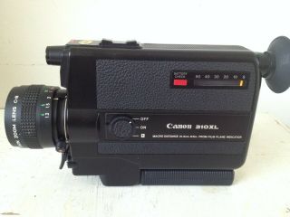 Canon 310XL 8 8MM Movie Camera Vintage 70s Film School Japan Lightweight 3