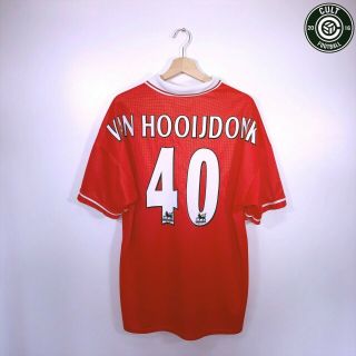 Van Hooijdonk 40 Nottingham Forest Vintage Umbro Football Shirt 1998/99 (xl)