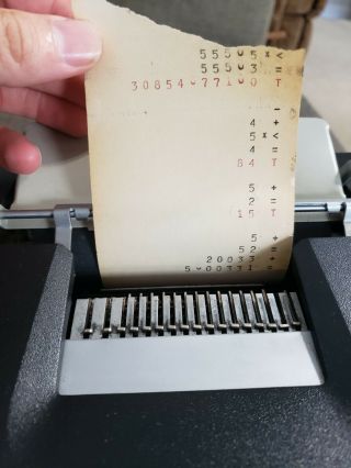 Vintage Olivetti Divisumma 24 Electronic Calculator Made In Italy Rare 12