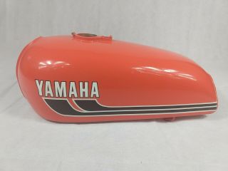 Yamaha Rx100 Gas Tank Red Paint Scheme Motorcycle Fuel Tank Vintage
