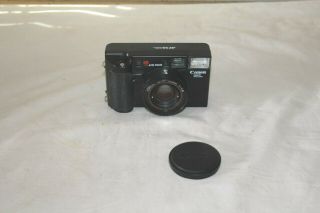 Vintage Canon Af35ml 35mm Point & Shoot Film Camera 40mm F/1.  9 Lens Shape