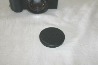 Vintage Canon AF35ML 35mm Point & Shoot Film Camera 40mm f/1.  9 Lens Shape 3
