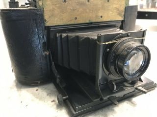 Vintage 1A Graflex Kodak Camera With Bosch Lomb Lens 2