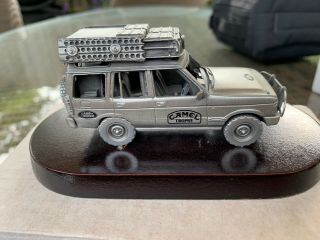 Camel Trophy Discovery Pewter Model Rare