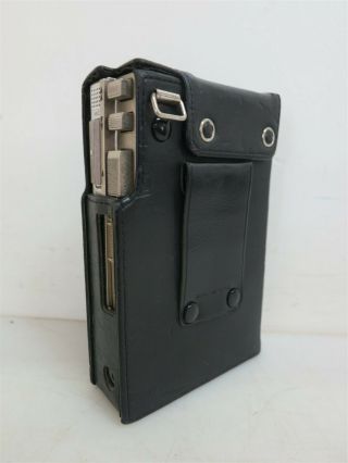 Vintage Sony Walkman Cassette Player WM - 3 W/ Leather Case P&R 3