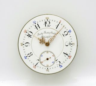Patek Philippe? 39mm Pocket Watch Movement Offered With Price