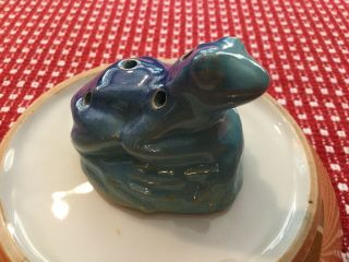 Vintage Rosemeade Pottery Frog Flower Frog Figure