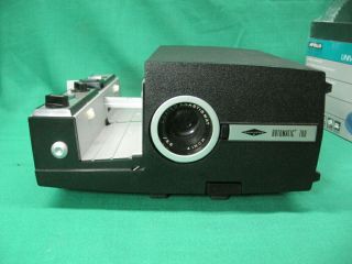 Vintage Sawyer ' s Rotomatic 700 Slide Projector,  2 Rotary Trays: 7