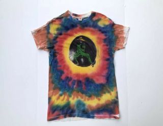 70s Vtg Grateful Dead Band T Shirt Tie Dye Eyeball Shakedown Street Hanes 1970s