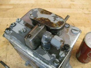 Antique Vintage Hit Miss Gas Engine Manzel Force Feed Lubricator Oil Oiler 25D 2