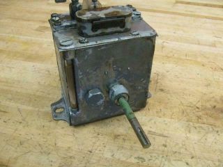 Antique Vintage Hit Miss Gas Engine Manzel Force Feed Lubricator Oil Oiler 25D 4