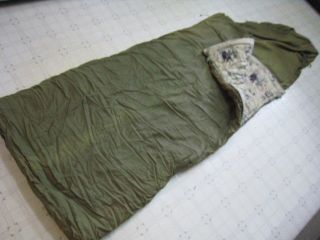 Vintage Hirsch - Weis Canvas /flannel Sleeping Bag Extra Wide,  Hunting Print Campin
