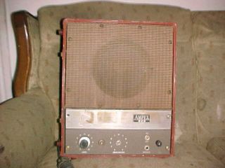 Vintage Ampex 620 Portable Amplifier Speaker