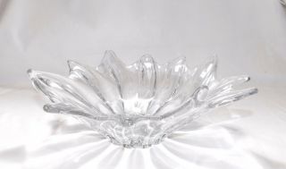 DAUM FRANCE Crystal 12 Finger Bowl Signed - Vintage Decorative Art Glass 2