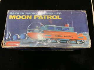 Vintage Gakken Radio Controlled Moon Patrol