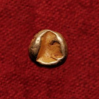 KINGS OF LYDIA.  Alyattes II Gold el 1/12 Stater⭐Exceptional Rare Greek coin 2