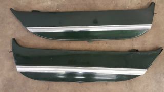 Plymouth Fury Fender Skirts Shields Wheel Covers Pair Vintage 1966