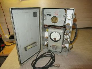 Thruline Bird Wattmeter,  Metal Case,  11 Slugs,  Model 1531,  Vintage Item Here