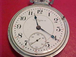 1903 Elgin B.  W.  Raymond 19 Jewel 18 Size Pocket Watch Grade 240 3