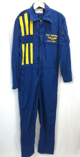 Vintage Us Navy Named Pilots Flight Suit