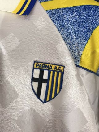 Parma vintage soccer jersey 1996/97 Puma long sleeve football shirt 2