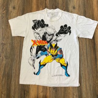 Vintage Wolverine 90’s Marvel Comic Books X - Men Single Stitched Usa T Shirt Sz L
