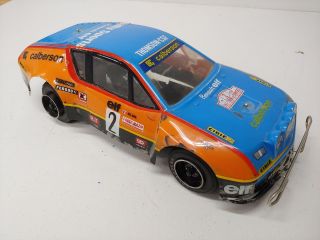 Vintage Kyosho Renault Alpine A310 2wd Rc Car W/ Body (used/as Is)