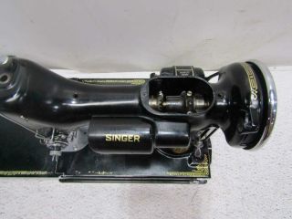 Antique SINGER Featherweight Sewing Machine 221 - 1 Pre - Owned 7