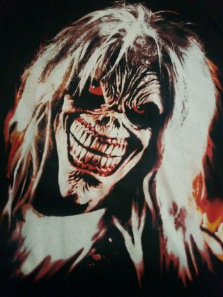 Iron Maiden Brave World Long Sleeve Tour Shirt Mega Rare