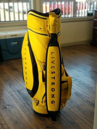 Nike Livestrong Staff Golf Bag pro issue Extremely rare Grace Park major winner 5