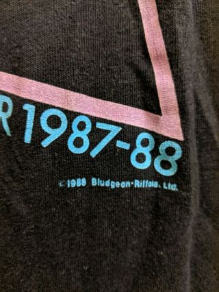 Vintage Def Leppard Hysteria Tour 1987 - 1988 Tour T - shirt - L 3